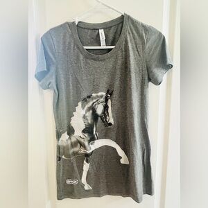 Cute Women's tee with Horse image by Breyer - LRG